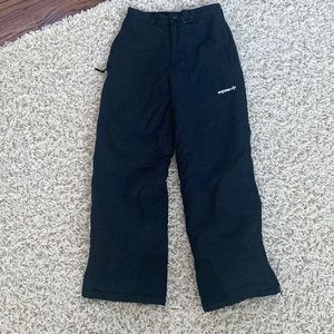 Black ski and snow pants! Good condition